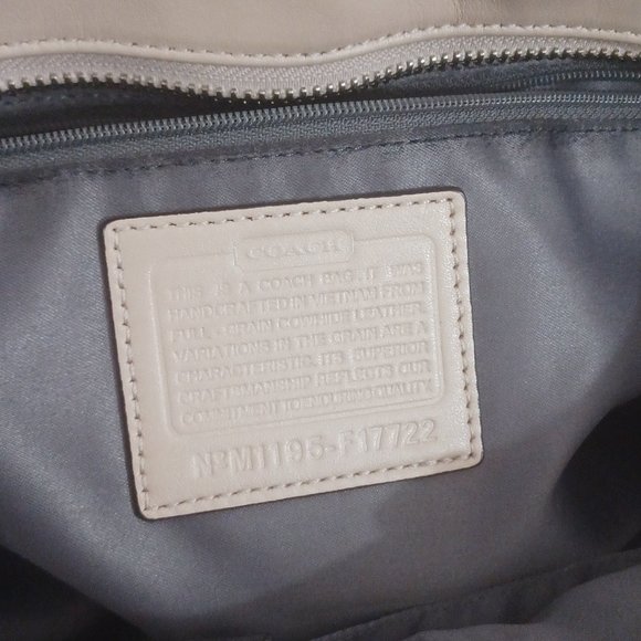 COACH SHIMMER TOTE. - Picture 2 of 4